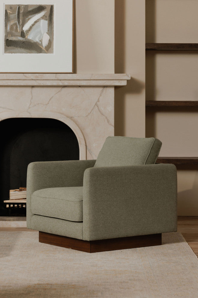 Vernon Accent Chair, Green