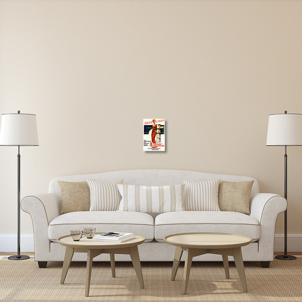"Against The House" Stretched Canvas Giclee by Hollywood Photo Archive, 11x16"