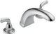 Delta Foundations Roman Tub Trim, Chrome, BT2710