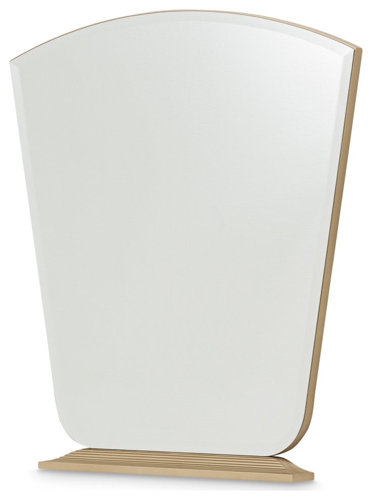 Malibu Crest Vanity Mirror - Burnished Gold