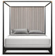 Mid Century Modern Canopy Bed Queen