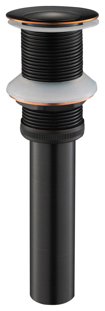 Pop-Up Drain Stopper Without Overflow, Oil Rubbed Bronze