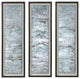 Uttermost Ocean Swell Painted Metal Art, Set of 3, 3 Cartons