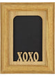 XOXO Hugs and Kisses Oak Picture Frame, 5"x7", Vertical