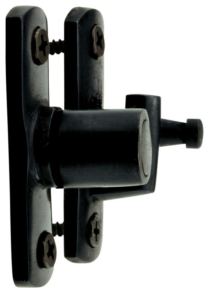 Black Brass Cabinet Flip H Latch 2" H Flush Mount Bronze Locks Renovators Supply