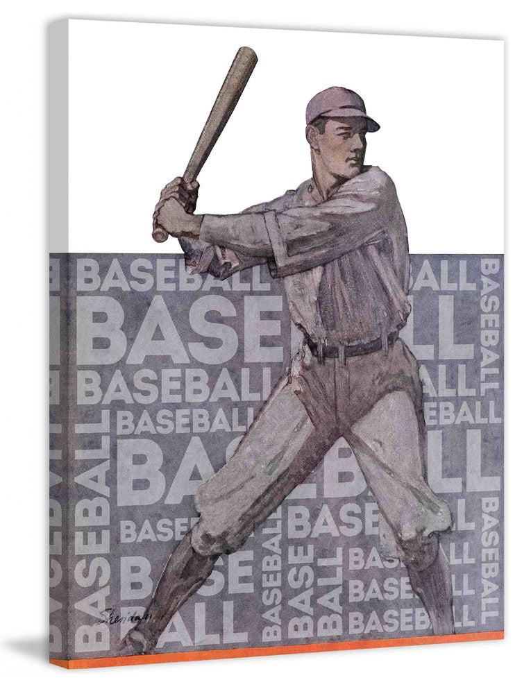 "Shadow Batter Alternative Version" Painting on Canvas by John E Sheridan