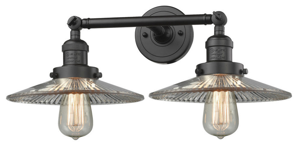 Halophane 2-Light LED Bath Fixture, Oil Rubbed Bronze