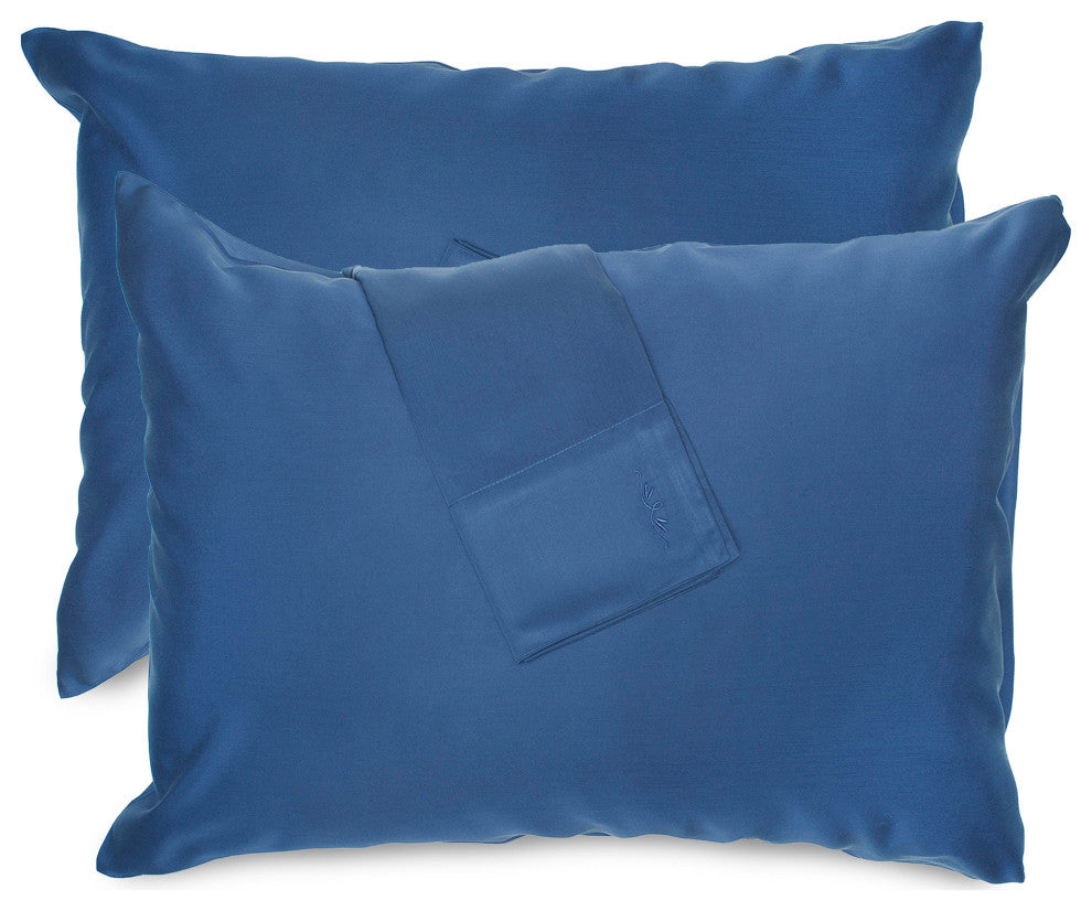 BedVoyage Luxury 100% Rayon Viscose Bamboo Pillowcase Set