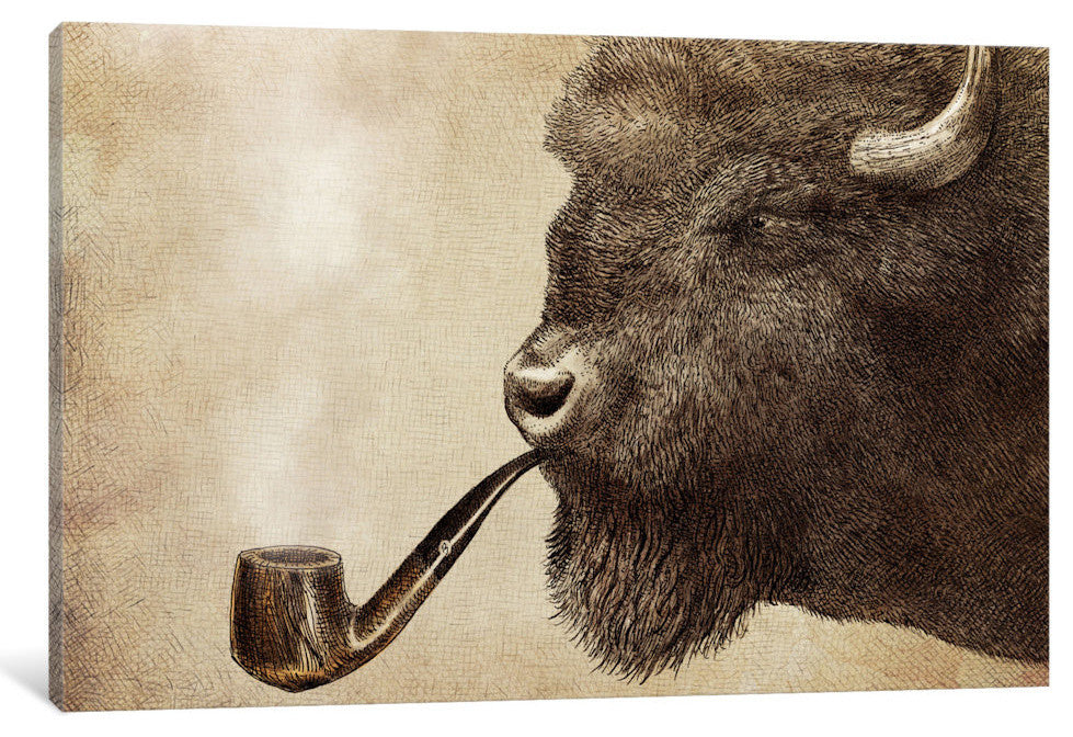 "Big Smoke" by Eric Fan, 26x18x1.5