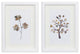 Framed Tree and Floral Pebble Art, 2-Piece Set