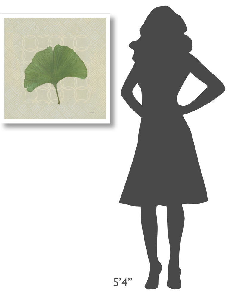 "Forest Leaves IV no Lines" Digital Paper Print by Kathrine Lovell, 26"x26"