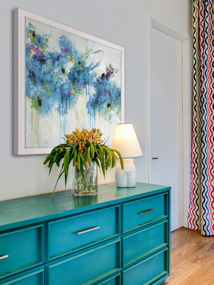 Marmont Hill, "Center Piece I 1" by Julie Joy Framed Painting Print, 12x12