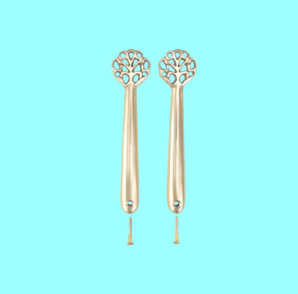 Solid Brass Carpet Arm Stair Holder Clips Pair PVD Finish |