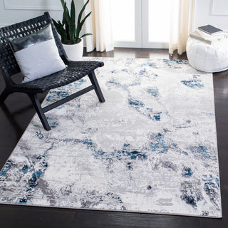 Safavieh Amelia Collection, ALA232 Rug, Grey/Blue, 4'5"x6'5"