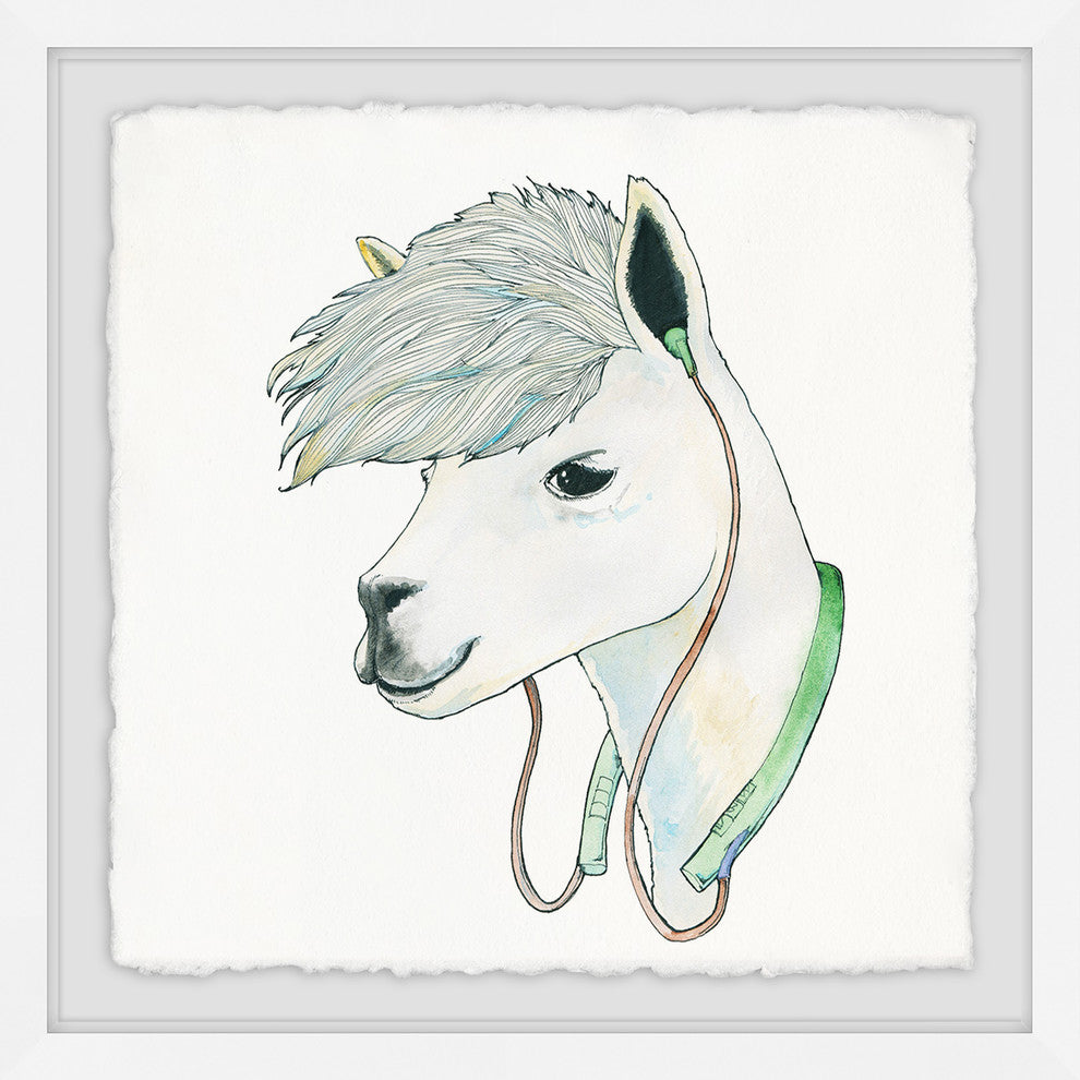 "So Cool" Framed Painting Print, 24"x24"