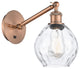 Innovations 317-1W-AC-G362-LED 1-Light Sconce, Antique Copper