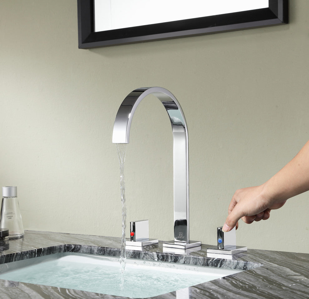 Sabre Series 8" Widespread 2 Handle Bathroom Faucet