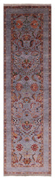 Runner Handmade Persian Tabriz Wool Rug 2' 9" X 9' 9" Q8405