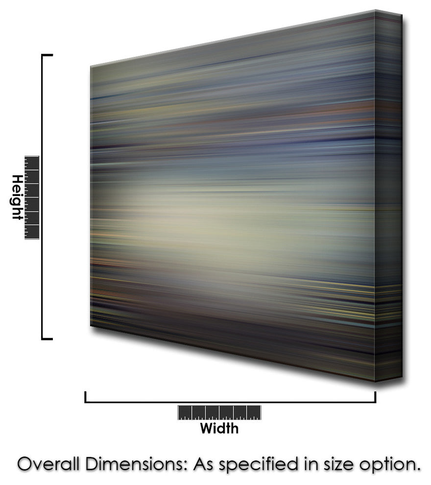 Ready2HangArt ''Blur Stripes III'' Canvas Wall Art, 20 in. Highx20 in. Wide