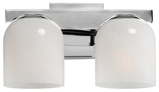 Maxim 21232MR Scoop 2 Light 14"W Vanity Light - Polished Chrome