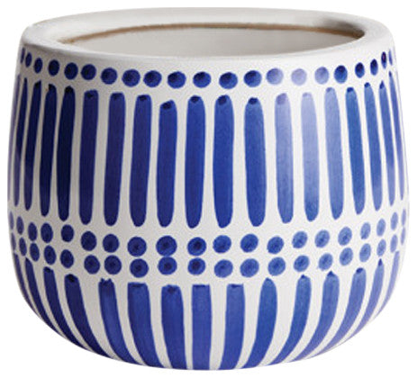 Cali Hand-Painted Pot, Small