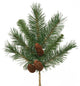 Vickerman A800901-12 15" Cheyenne Pine Artificial Christmas Spray
