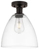 Innovations 616-1F-OB-GBD-92 1 Light Semi-Flush Mount, Oil Rubbed Bronze