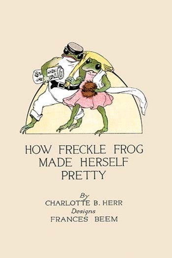 How Freckle Frog Made Herself Pretty- Fine Art Giclee Print 24" x 36"