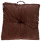 Parkland Collection Alena Brown Floor Pillow