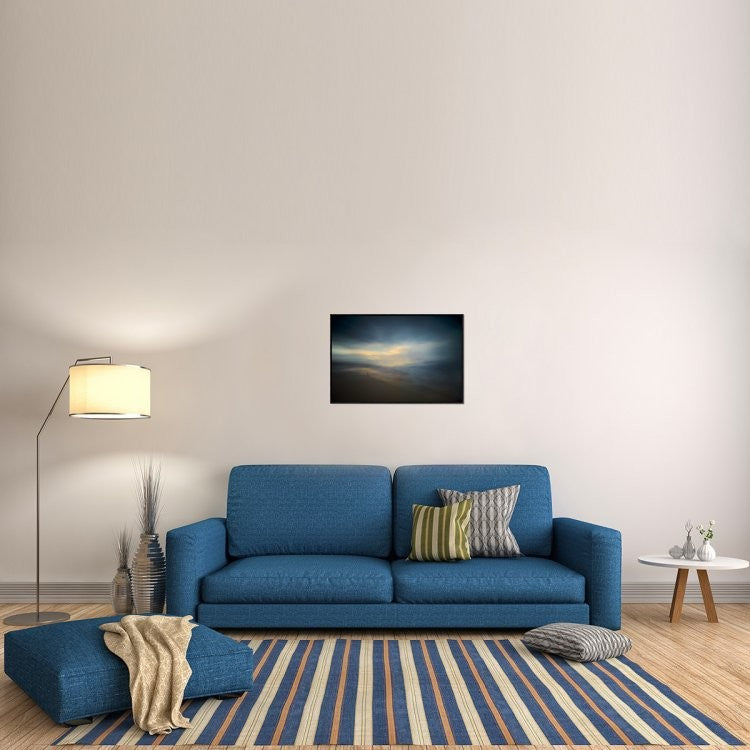 "Walk Along The Edge Of Nowhere"  by Santiago Pascual Buye, 31x21"