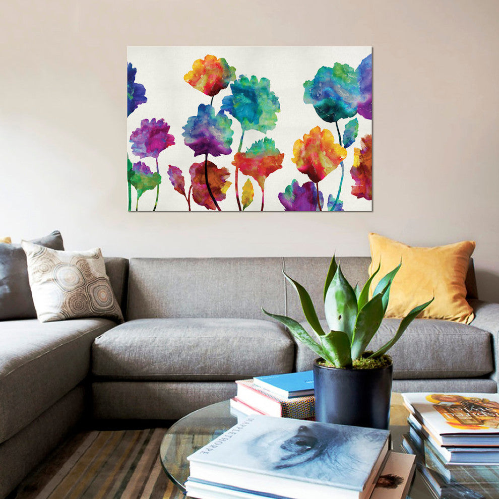"Playful Blossom" by Vanessa Austin, Canvas Print, 40x26"