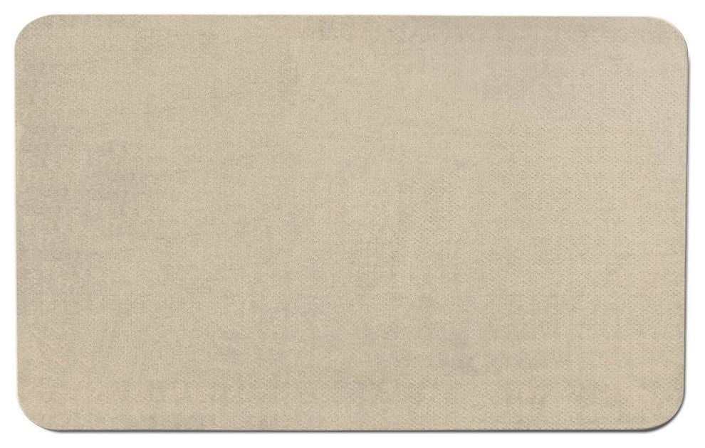 Skid-Resistant Area Rug Ivory Cream, 6'x6'