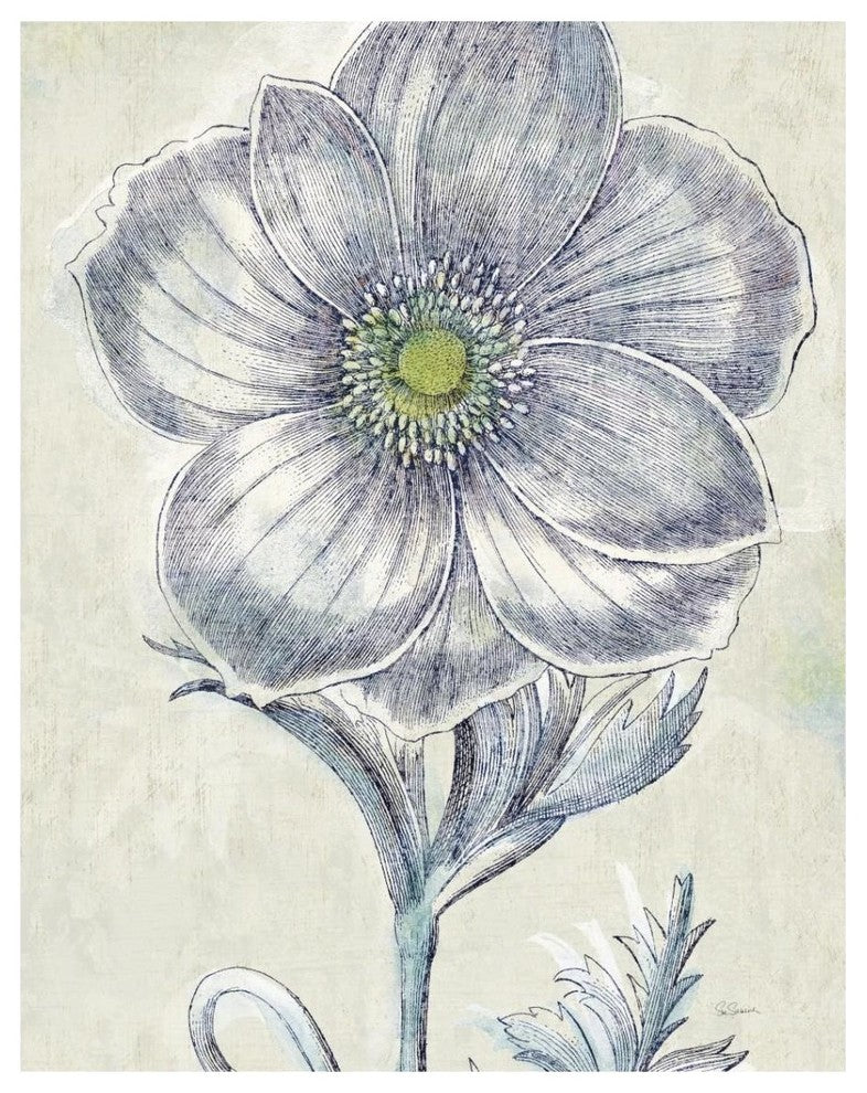 "Belle Fleur II" Digital Paper Print by Sue Schlabach, 30"x37"