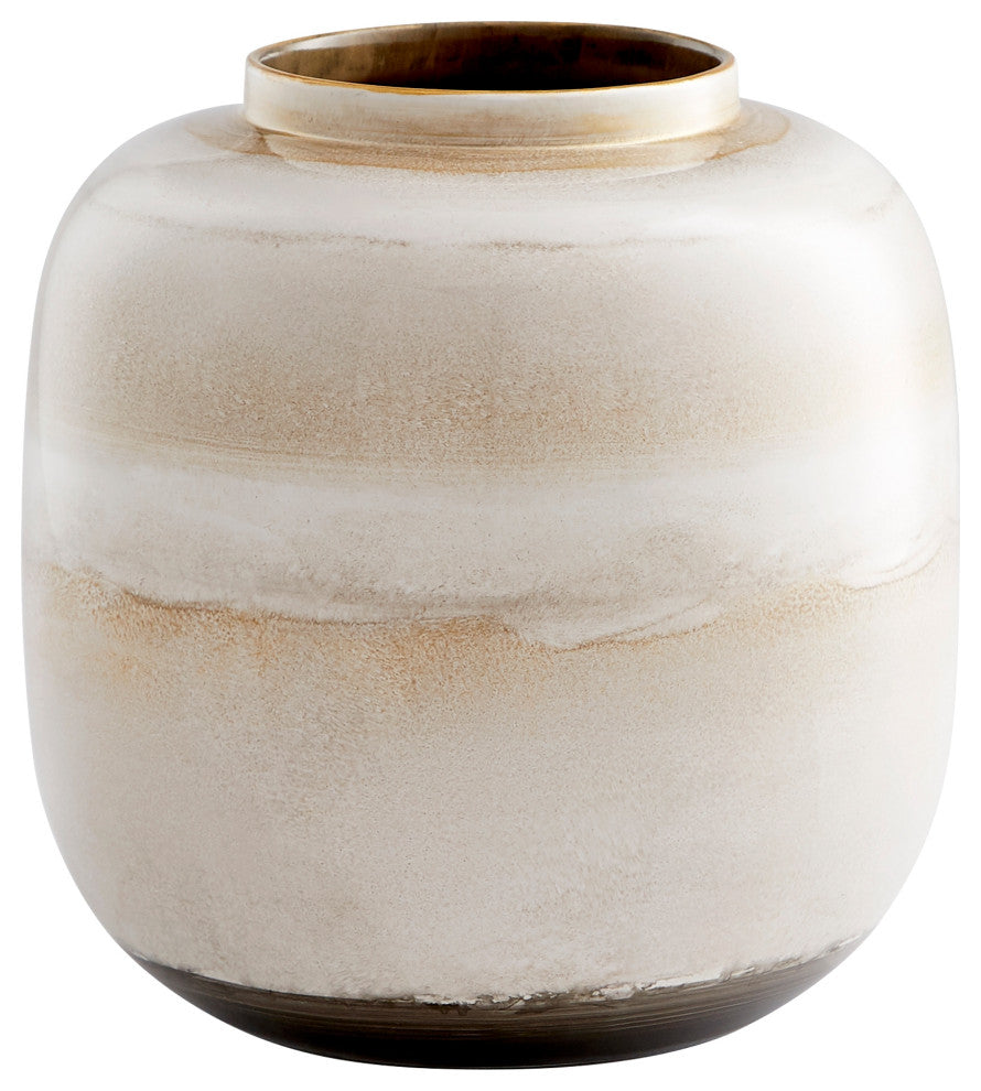 Kasha Vase, Mocha, Small