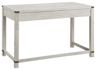 Baton Rouge Home Office Writing Desk, Champagne Oak Finish