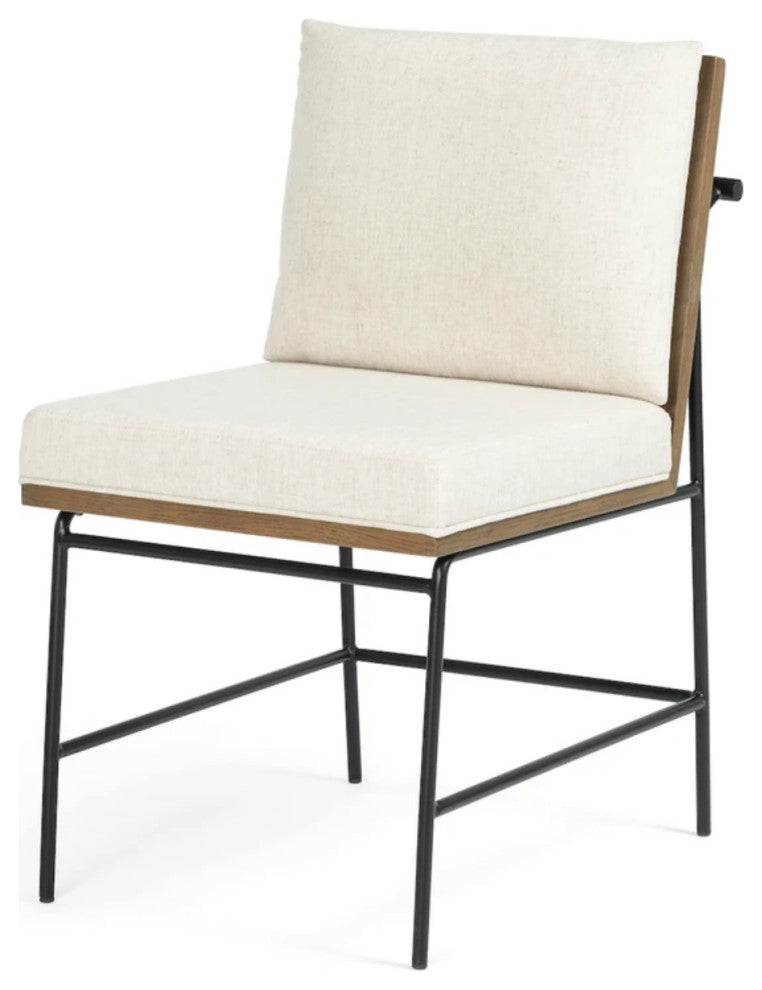 Crete Dining Chair-Savile Flax