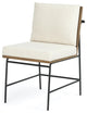 Crete Dining Chair-Savile Flax