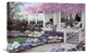 "Garden Veranda" Stretched Canvas Giclee by Diane Romanello, 24"x16"