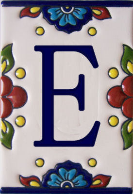 Mission Tile Letter E