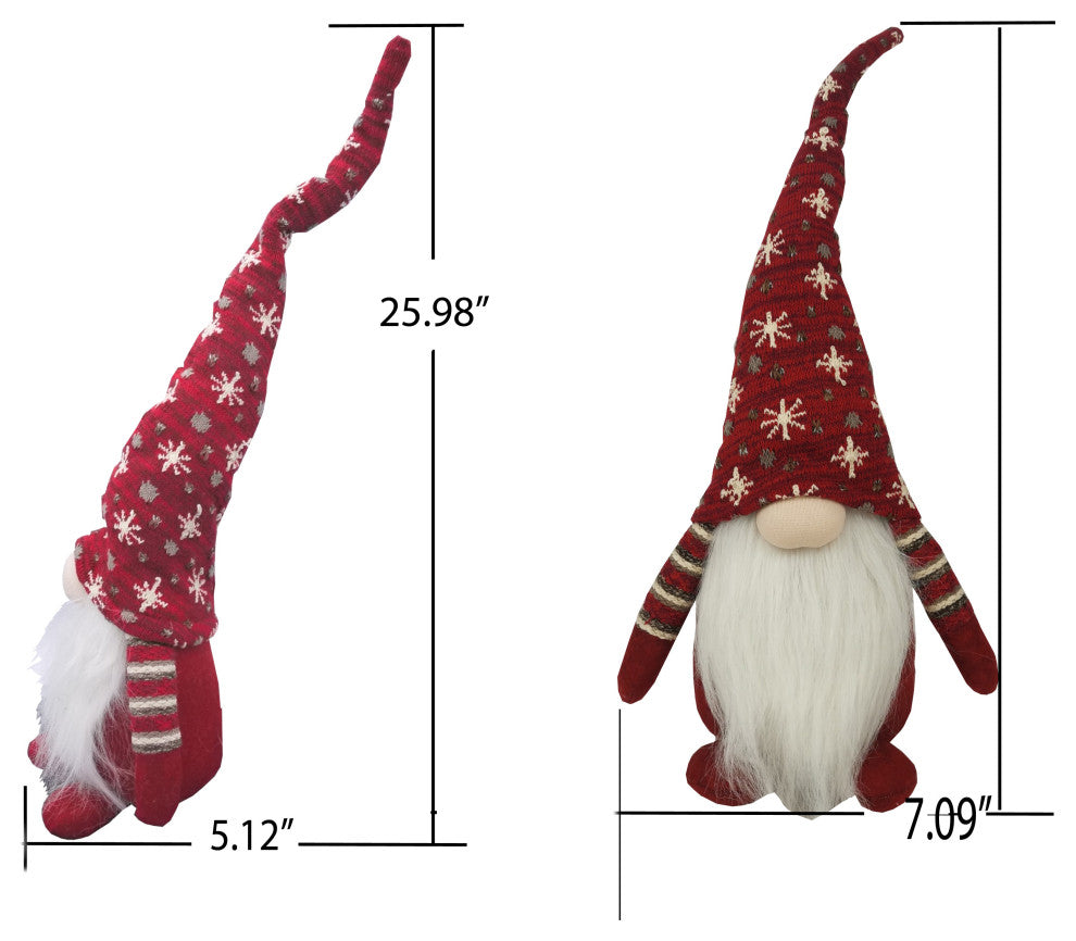 Christmas Gnomes, Red-4