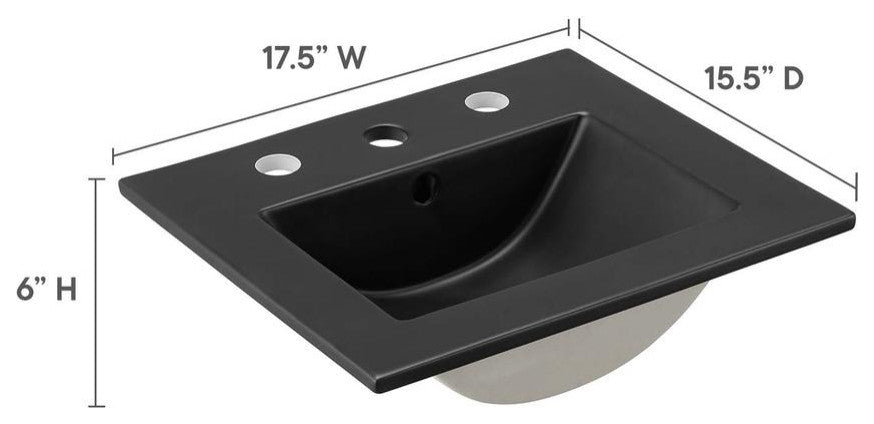 Cayman 18 Bathroom Sink