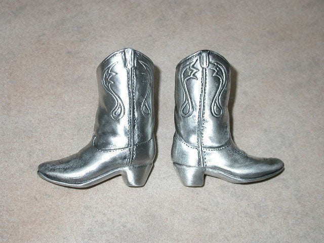 Cowboy Boot Knob, Satin, Left