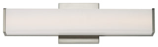 ET2 E23400 Baritone 18"W LED Bathroom Vanity Light - Satin Nickel