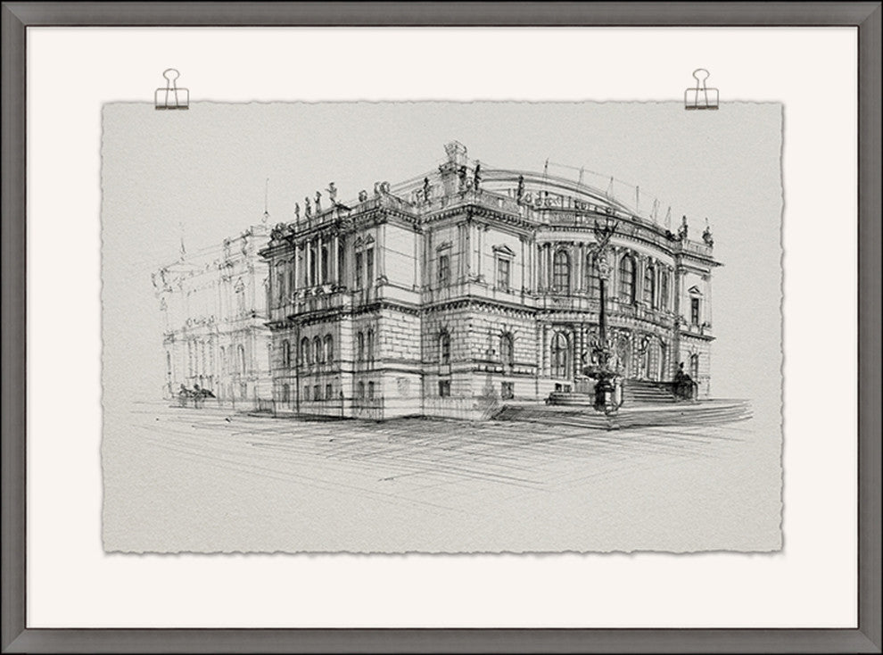Drafts From Travel 4, Giclee Reproduction Artwork