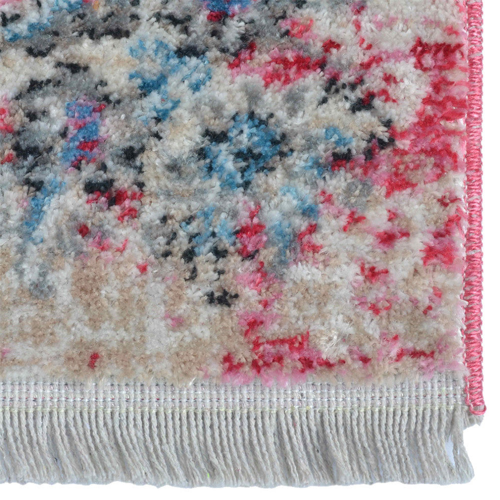 MACHINE MADE POLYESTER AREA RUGS  -Multicolor, Oriental ,Rugs for Living Room