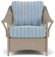 Lloyd Flanders Nantucket Lounge Chair, French Beige, Hansen Sky