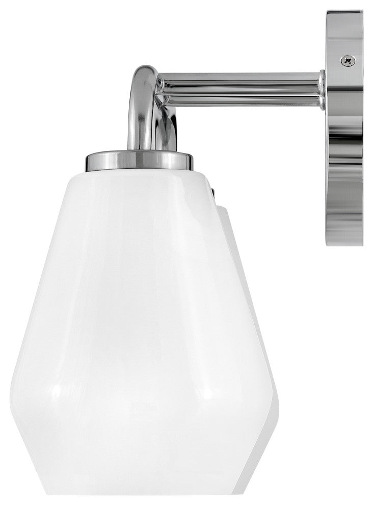 Lark Gio 14.75" Two-Light Bath Vanity Fixture, Chrome