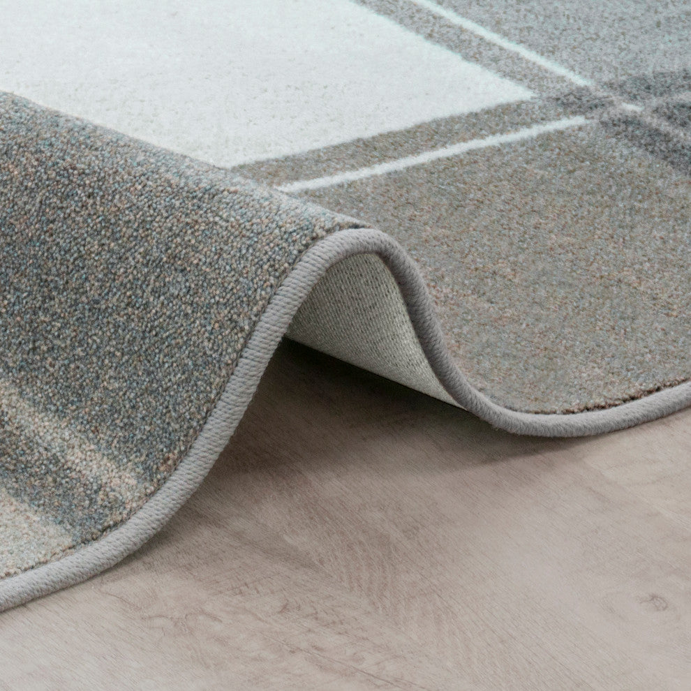 Joy Carpets Impressions Highlander Area Rug, Morning Fog, 3'10"x5'4"