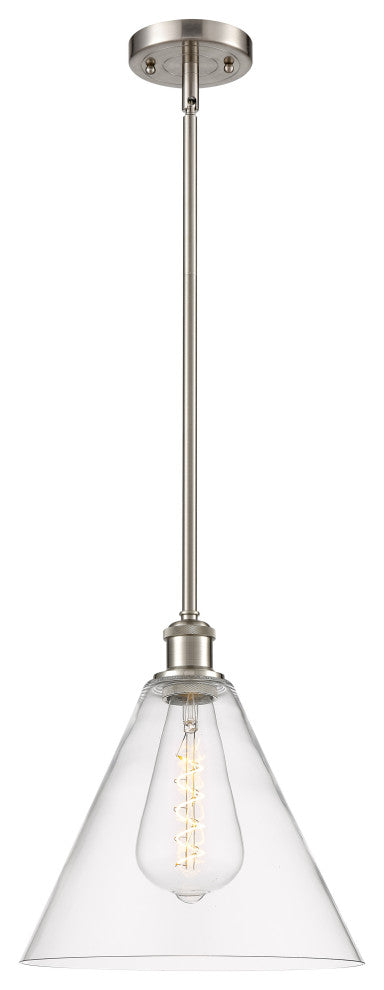 Innovations 516-1S-SN-GBC-122-LED 1 Light Pendant, Brushed Satin Nickel