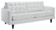 Modern Contemporary Living Room Leather Sofa White